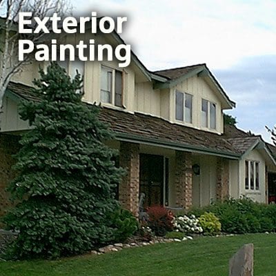 An image of a home exterior used to depict an Exterior Painting Service
